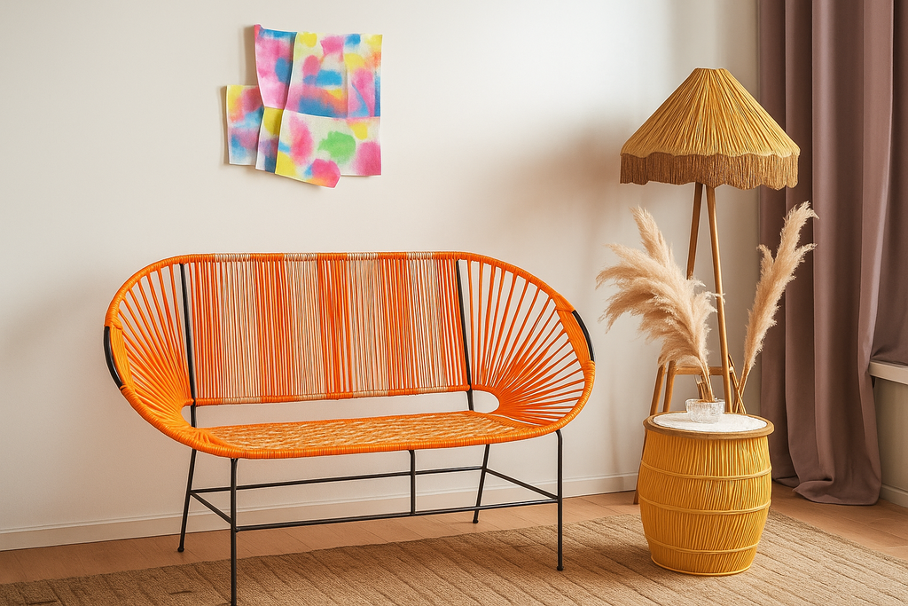 Sofa Arjano Sol Caribe artesanal