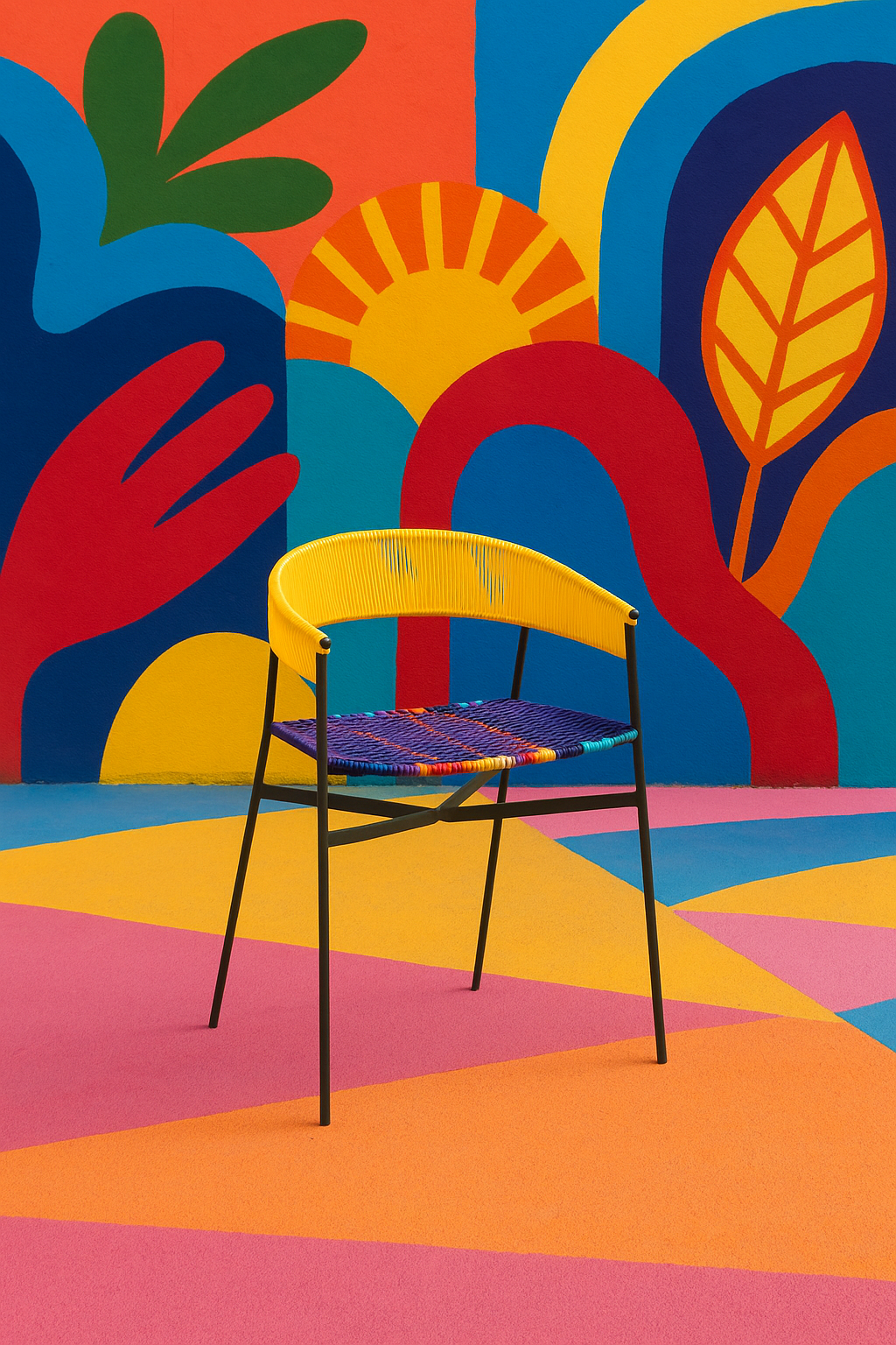 Silla Pacora Sol de Miel artesanal